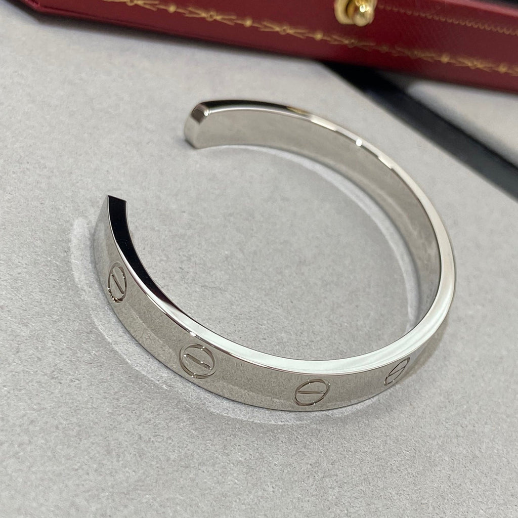 ¡®Loco¡¯LOVE BRACELET 6.1MM 1 DIAMOND OPEN CUFF