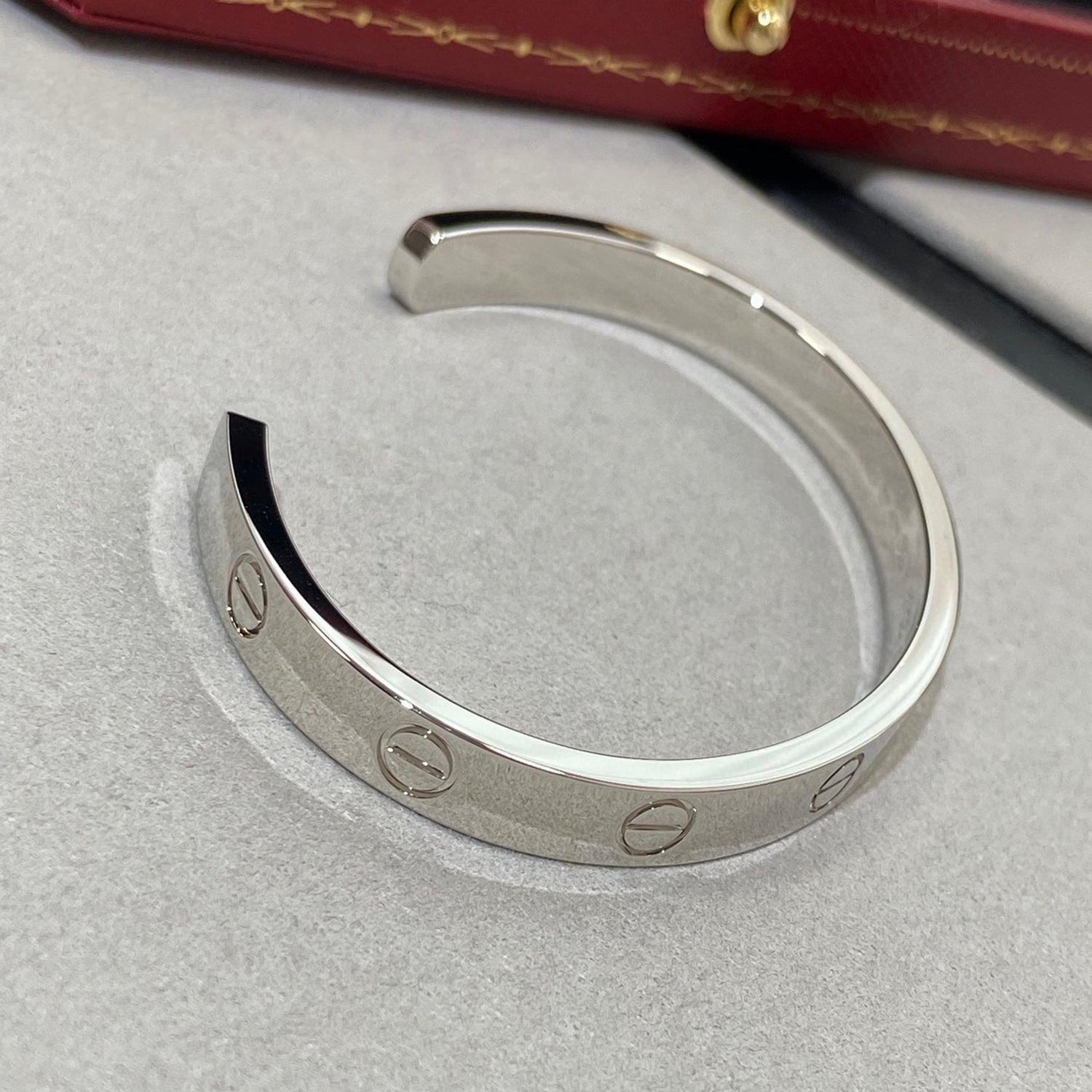 ¡®Loco¡¯LOVE BRACELET 6.1MM 1 DIAMOND OPEN CUFF