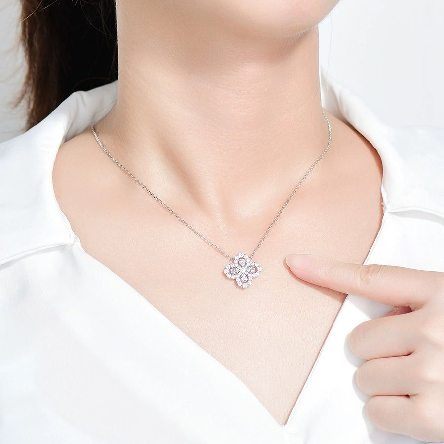 ¡®Loco¡¯LOOP NECKLACE FULL MOTIF DIAMOND 16MM MULTIPLE COLORS