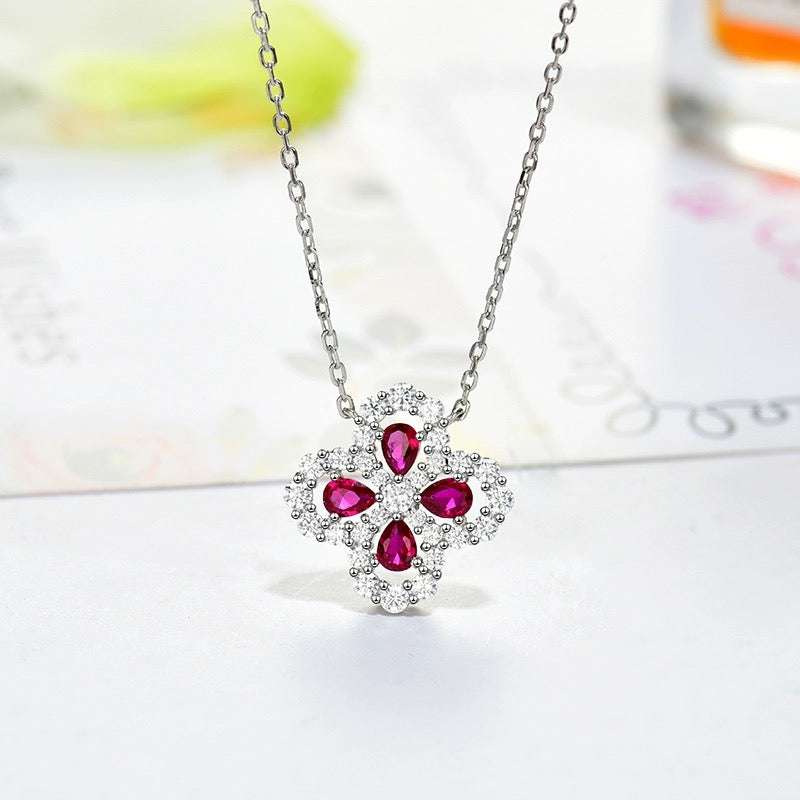 ¡®Loco¡¯LOOP NECKLACE FULL MOTIF DIAMOND 16MM MULTIPLE COLORS