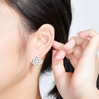 ¡®Loco¡¯LOOP EARRINGS FULL MOTIF DIAMOND 16MM