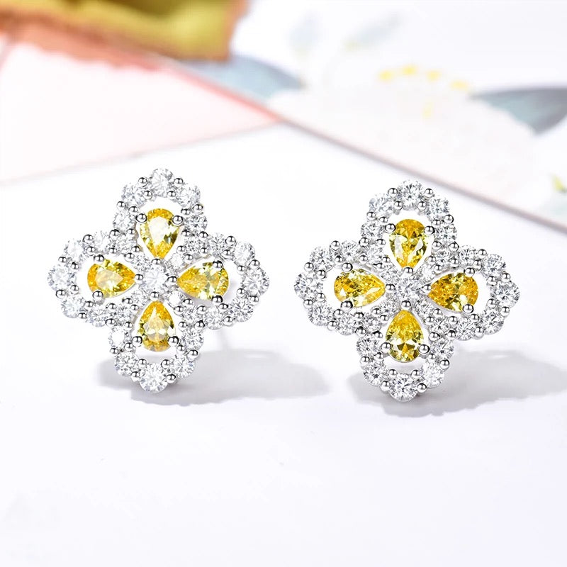 ¡®Loco¡¯LOOP EARRINGS FULL MOTIF DIAMOND 16MM