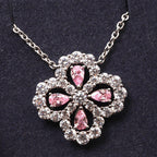 ¡®Loco¡¯LOOP NECKLACE FULL MOTIF DIAMOND 16MM MULTIPLE COLORS