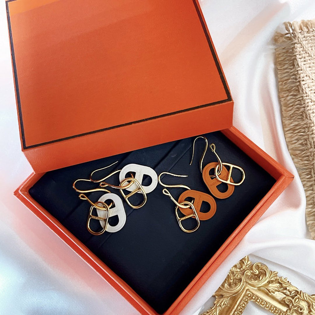 ¡®Loco¡¯HM O'MAILLON GOLD EARRINGS
