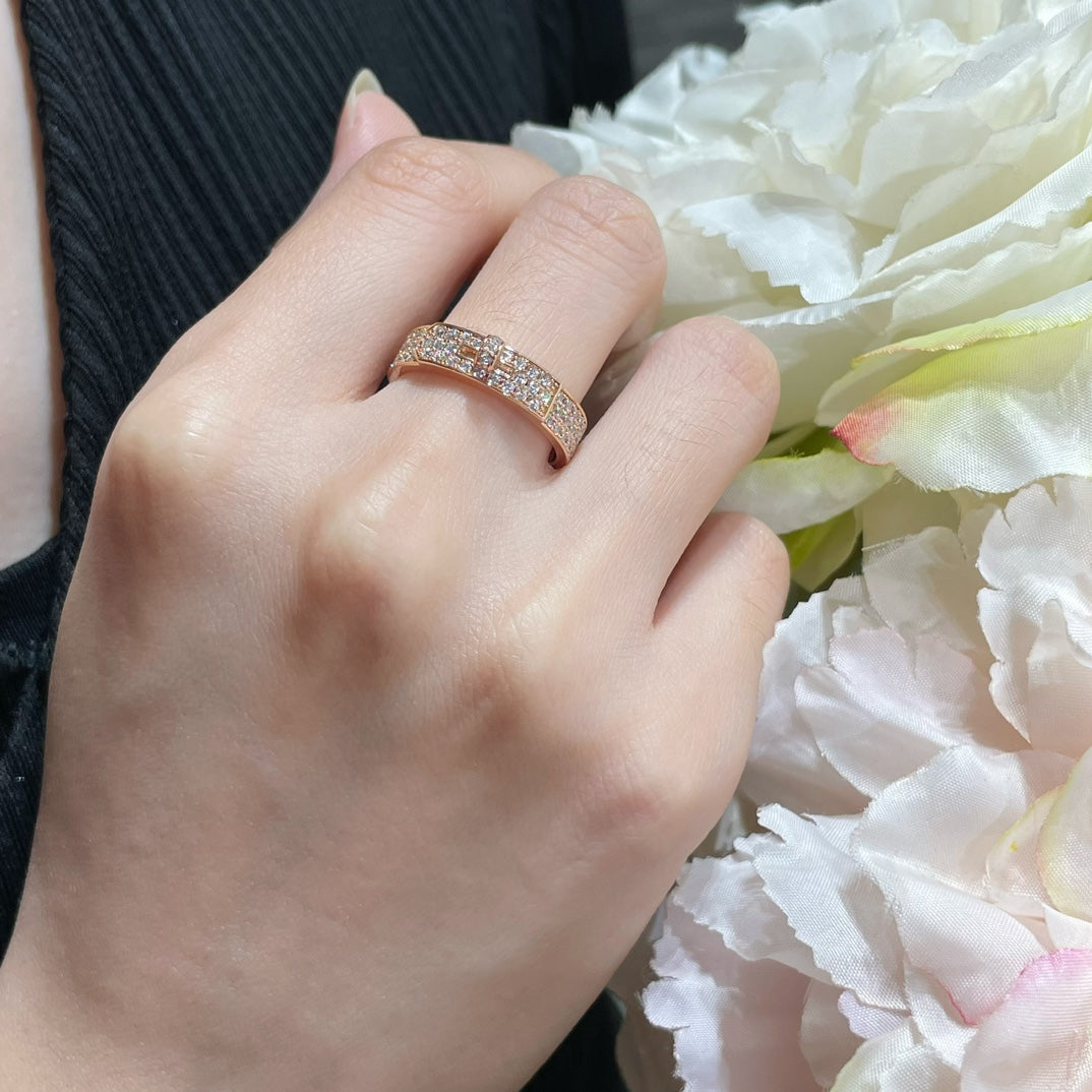 ¡®Loco¡¯KELLY PINK GOLD DIAMOND RING