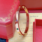 [Loco JURI]2026 RAINBOW LOVE BRACELET 6.1MM  10 DIAMONDS