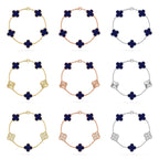 [Loco]New CLOVER 5 MOTIF LAPIS LAZULI BRACELET COLLECTION