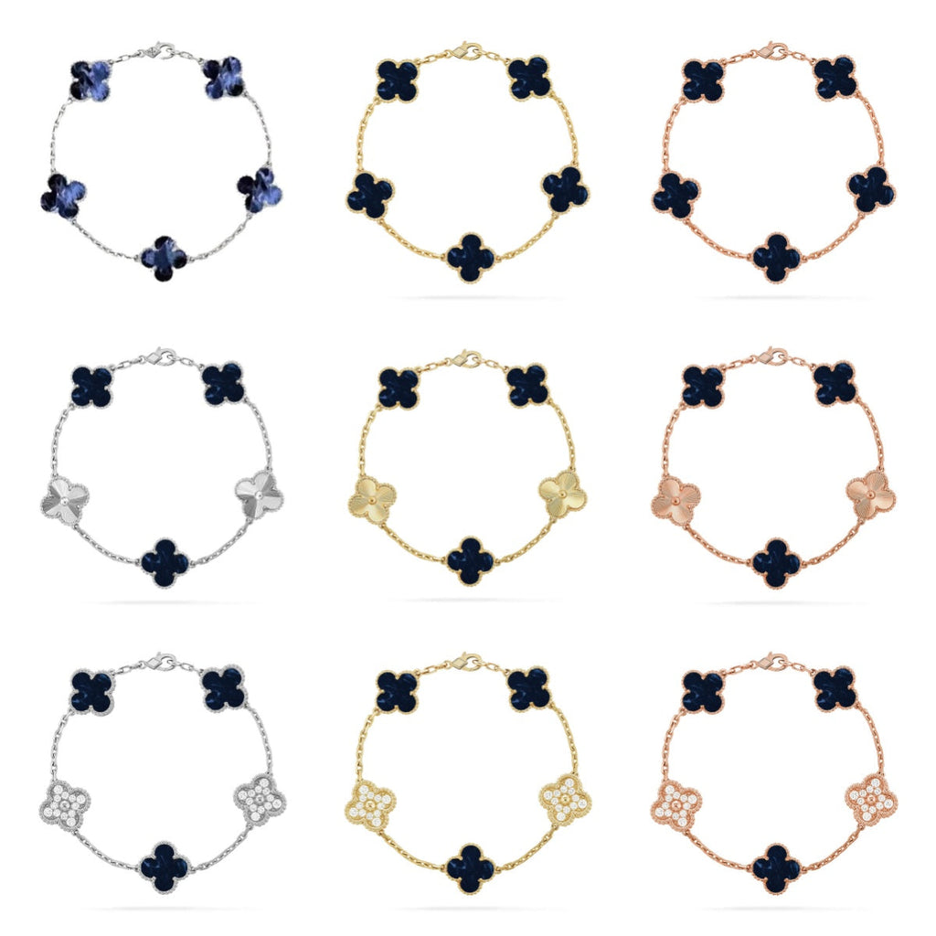 [Loco]New CLOVER 5 MOTIF PIETERSITE BRACELET COLLECTION
