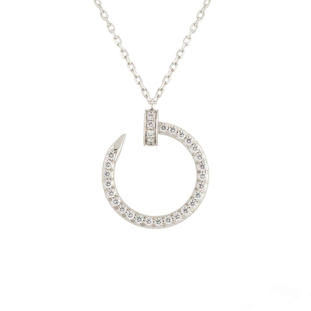¡®Loco¡¯JUSTE NECKLACE SILVER DIAMONDS