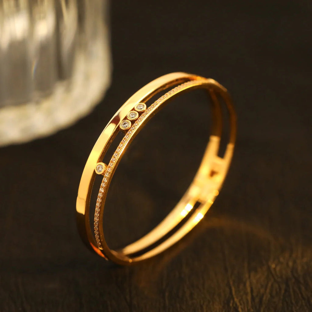 [Loco]Move Romane Diamond Bangle Bracelet