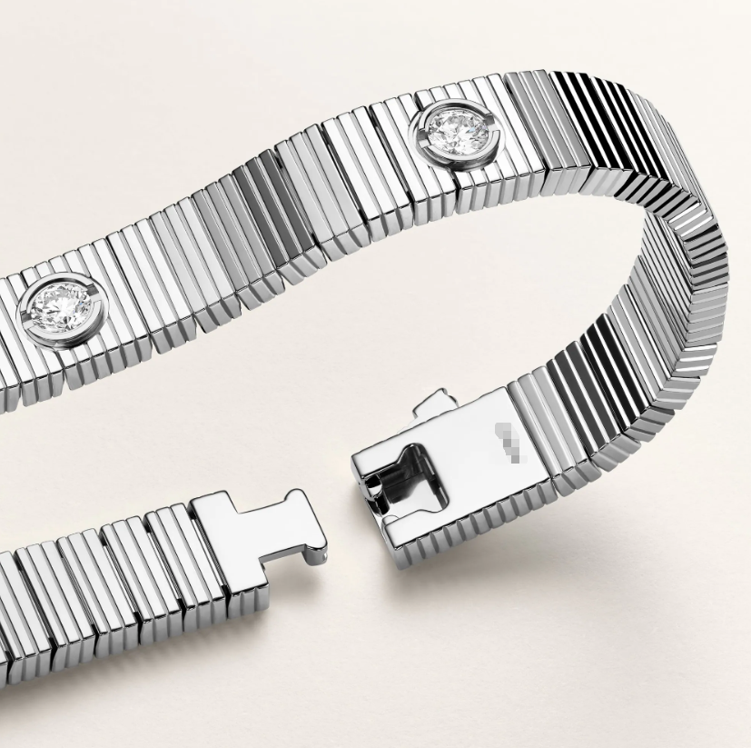 Loco NEW 7 MM 7-DIAMOND HEART-SHAPED BRACELET