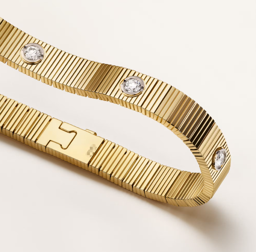 Loco NEW 7 MM 7-DIAMOND HEART-SHAPED BRACELET