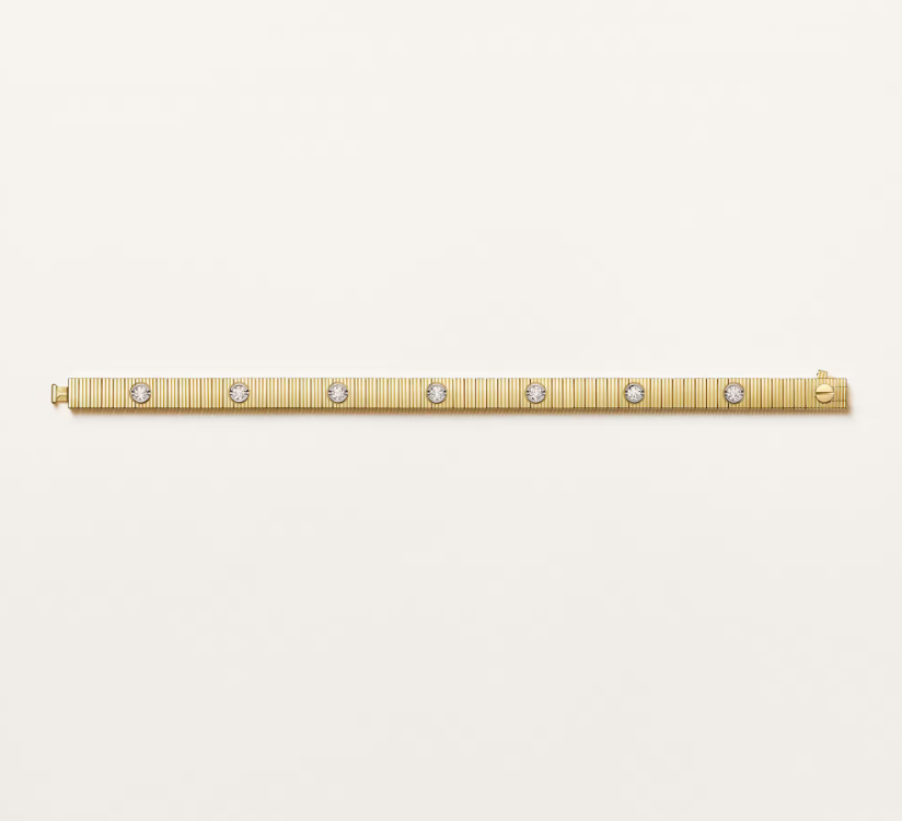 Loco NEW 7 MM 7-DIAMOND HEART-SHAPED BRACELET