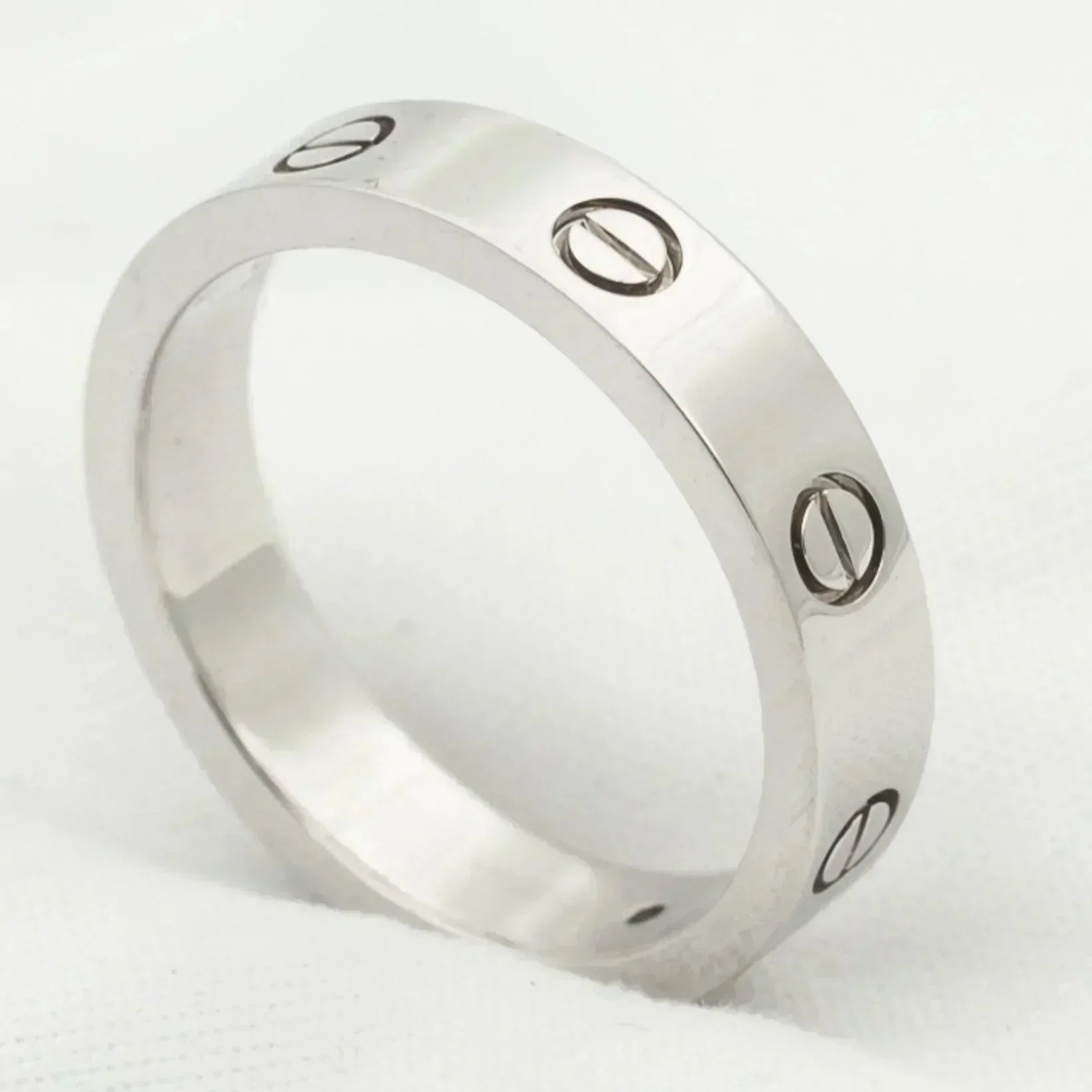 ¡®Loco¡¯LOVE RING 4MM 1 DIAMOND SILVER
