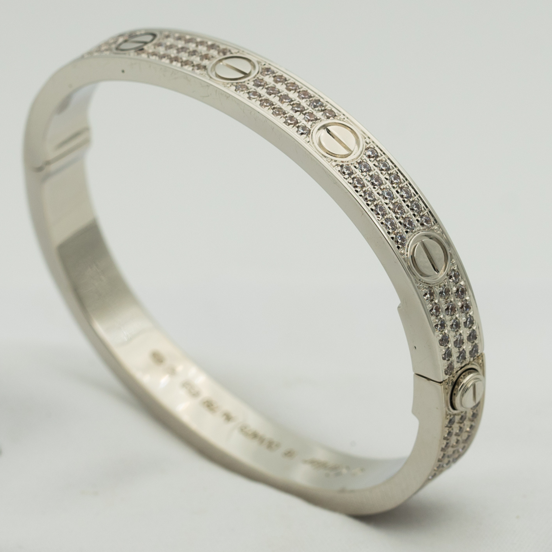 ¡®Loco¡¯LOVE BRACELET 6.1MM DIAMOND-PAVED
