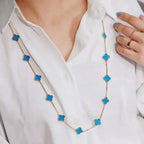 ¡®Loco¡¯CLOVER 20 MOTIFS TURQUOISE GOLD