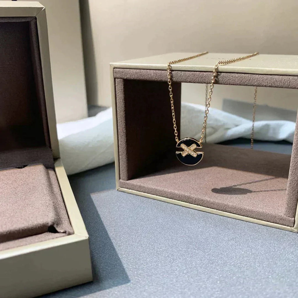 ¡®Loco¡¯JEUX DE ROSE GOLD DIAMOND NECKLACE
