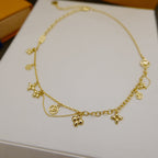 ¡®Loco¡¯BLOOMING SUPPLE NECKLACE BRASS