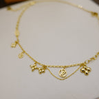 ¡®Loco¡¯BLOOMING SUPPLE NECKLACE BRASS
