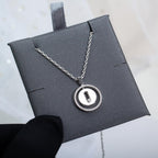[Loco]LUCKY MOVE PM NECKLACE SILVER DIAMOND