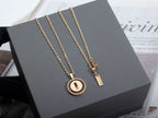 [Loco]LUCKY MOVE PM NECKLACE PINK GOLD DIAMOND