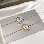 [Loco jewelrys]LUCKY MOVE PAVED DIAMOND BRACELET