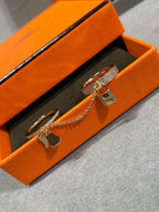 ¡®Loco¡¯HM KELLY CLOCHETTE DOUBLE RING IN  WITH DIAMONDS