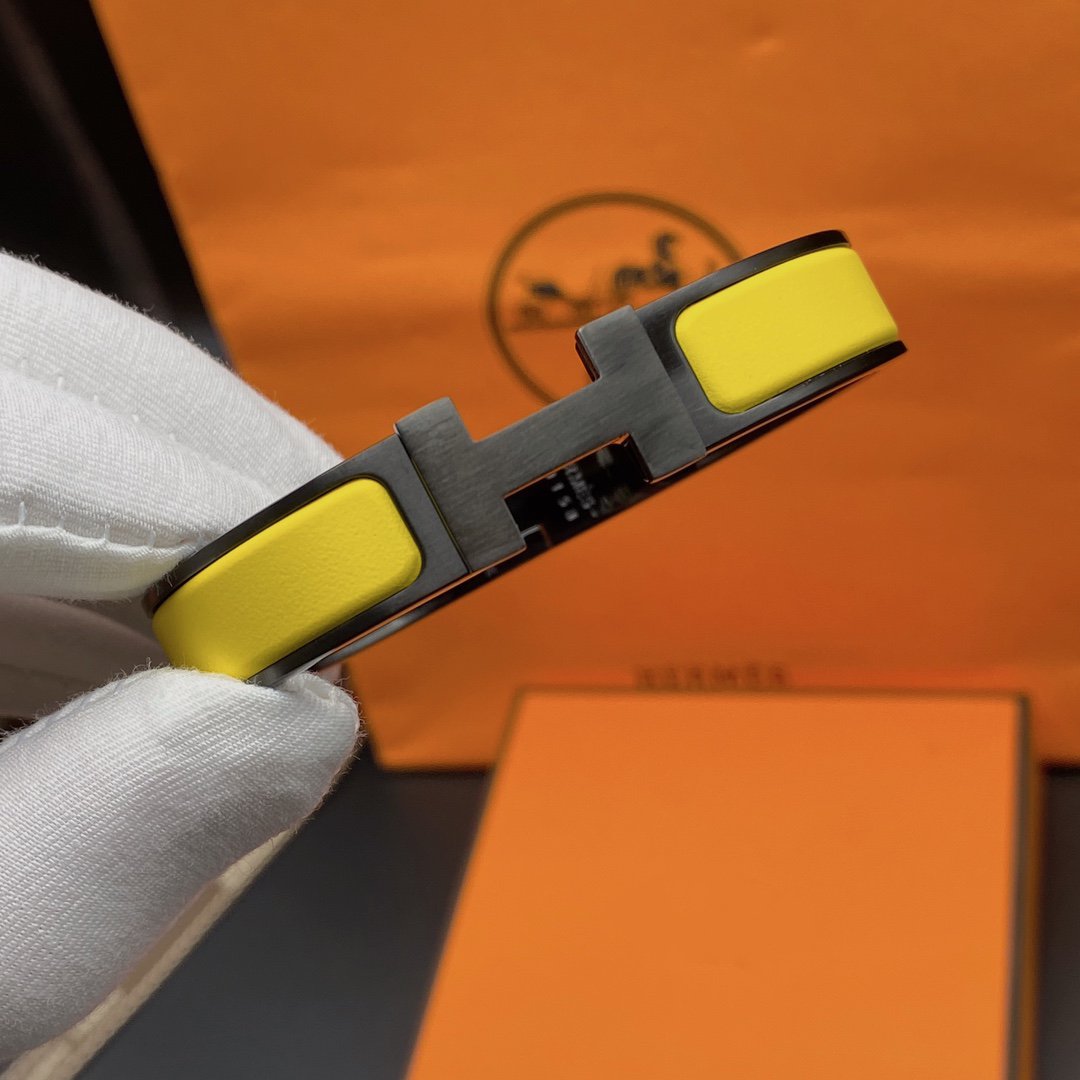 ¡®Loco¡¯CLIC HM SO BLACK YELLOW BRACELET