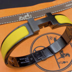 ¡®Loco¡¯CLIC HM SO BLACK YELLOW BRACELET