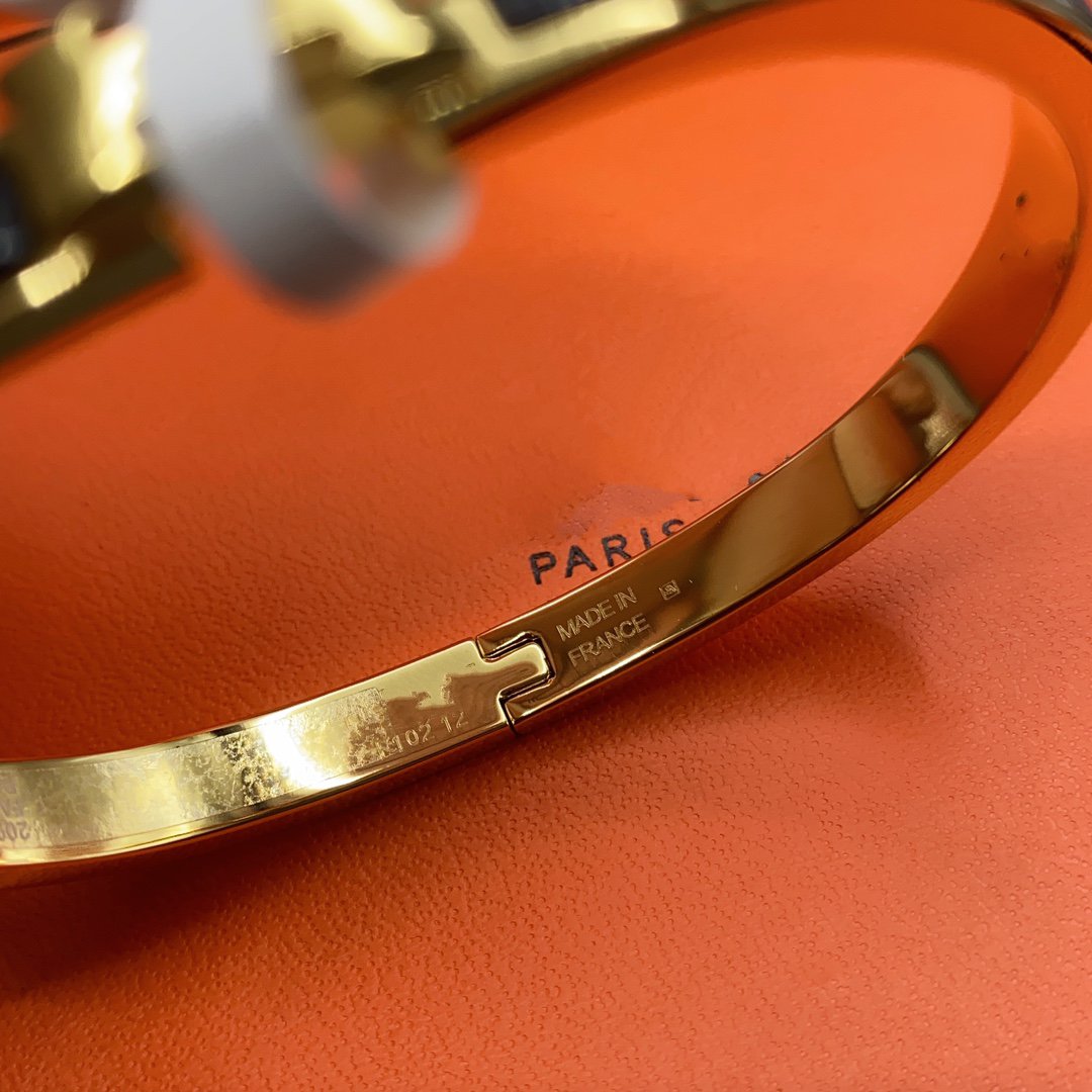 ¡®Loco¡¯CLASSIC HM CLIC BLACK 8MM ENAMEL BRACELET