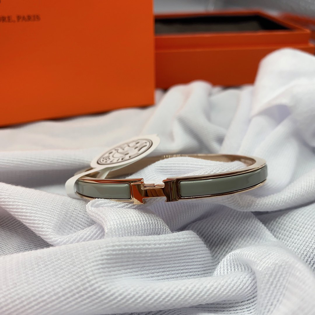 ¡®Loco¡¯CLASSIC HM CLIC GREEN 8MM ENAMEL BRACELET