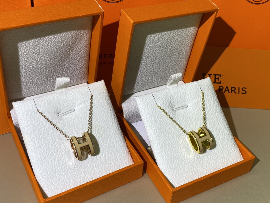 ¡®Loco¡¯HM CLIC YELLOW ENAMEL GOLD NECKLACE