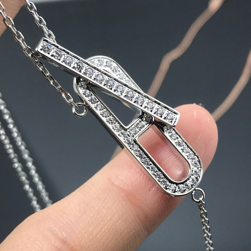 ¡®Loco¡¯HM NECKLACE PLATINUM ROSE GOLD DIAMOND