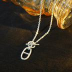 ¡®Loco¡¯HM CHAINE D'ANCRE PENDANT NECKLACE STERLING SILVER