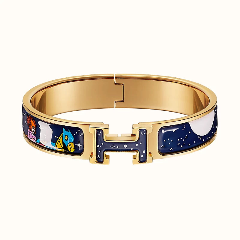 ¡®Loco¡¯H STAR AND MOON BRACELET 12MM