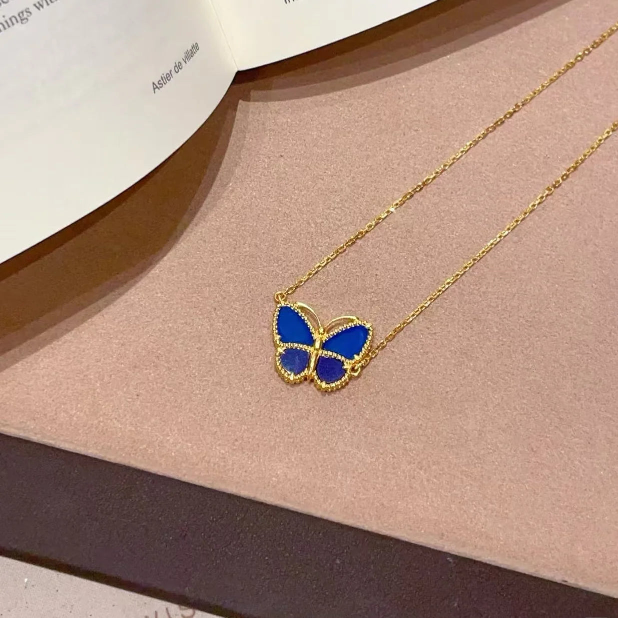 [Loco JURI] 2026 NEW LUCKY BUTTERFLY 1 MOTIFS NECKLACE