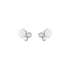 ¡®Loco¡¯BEE LOVE SILVER DIAMOND EARRINGS