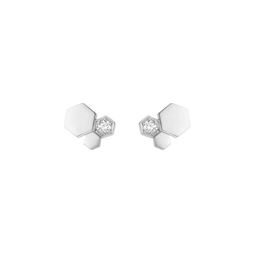 ¡®Loco¡¯BEE LOVE SILVER DIAMOND EARRINGS