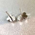 ¡®Loco¡¯BEE LOVE SILVER DIAMOND EARRINGS