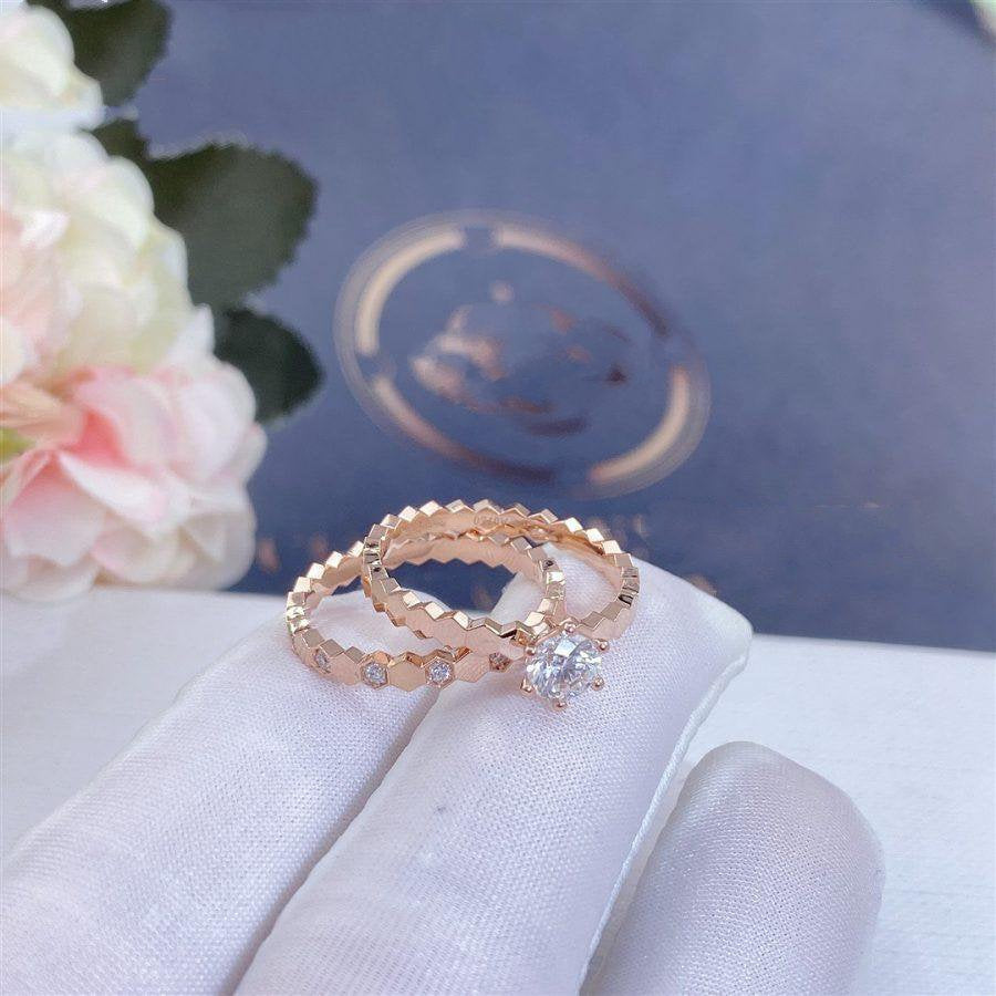 ¡®Loco¡¯BEE LOVE RING PINK GOLD DIAMOND