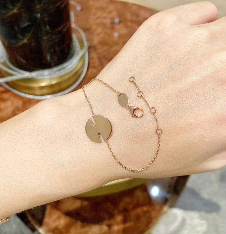 ¡®Loco¡¯JEUX DE BRACELET MOP PINK GOLD DIAMONDS