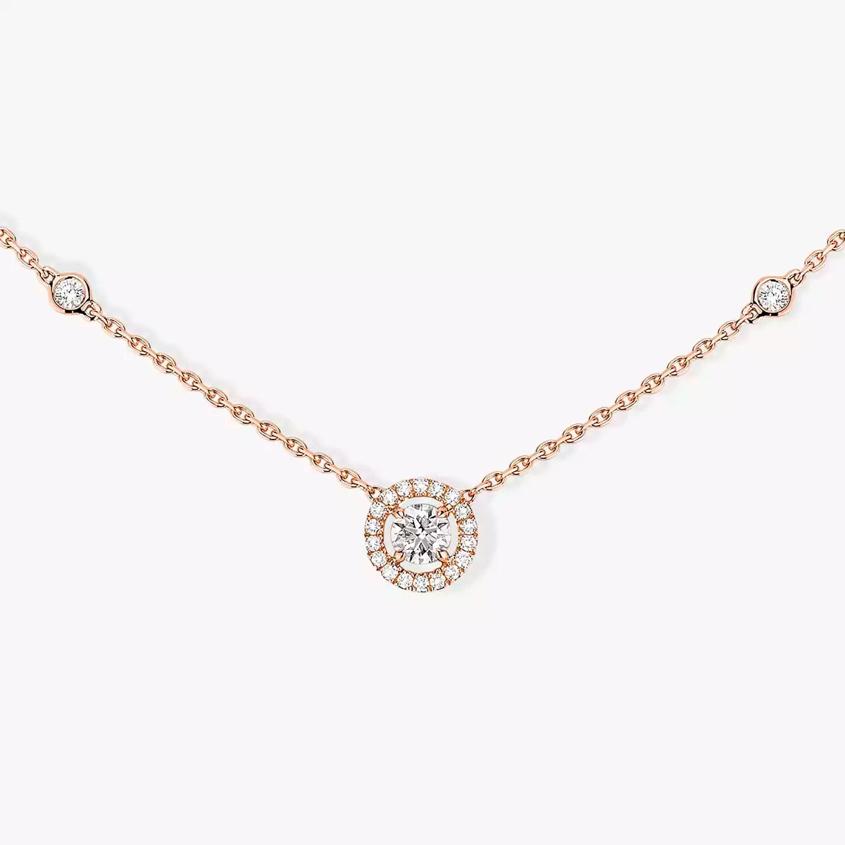 [Loco]Diamond Necklace 0,20ct Brilliant Shape Joy