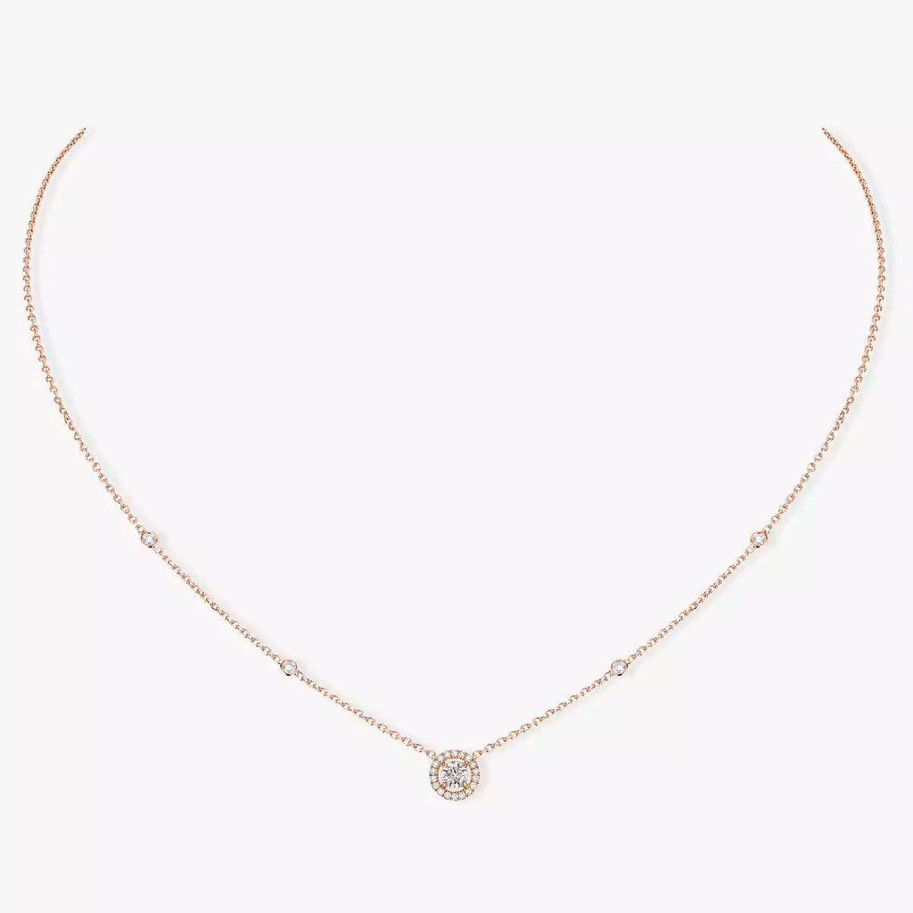 [Loco]Diamond Necklace 0,20ct Brilliant Shape Joy
