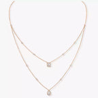 [Loco]Diamond Necklace My Twin 2 Rows