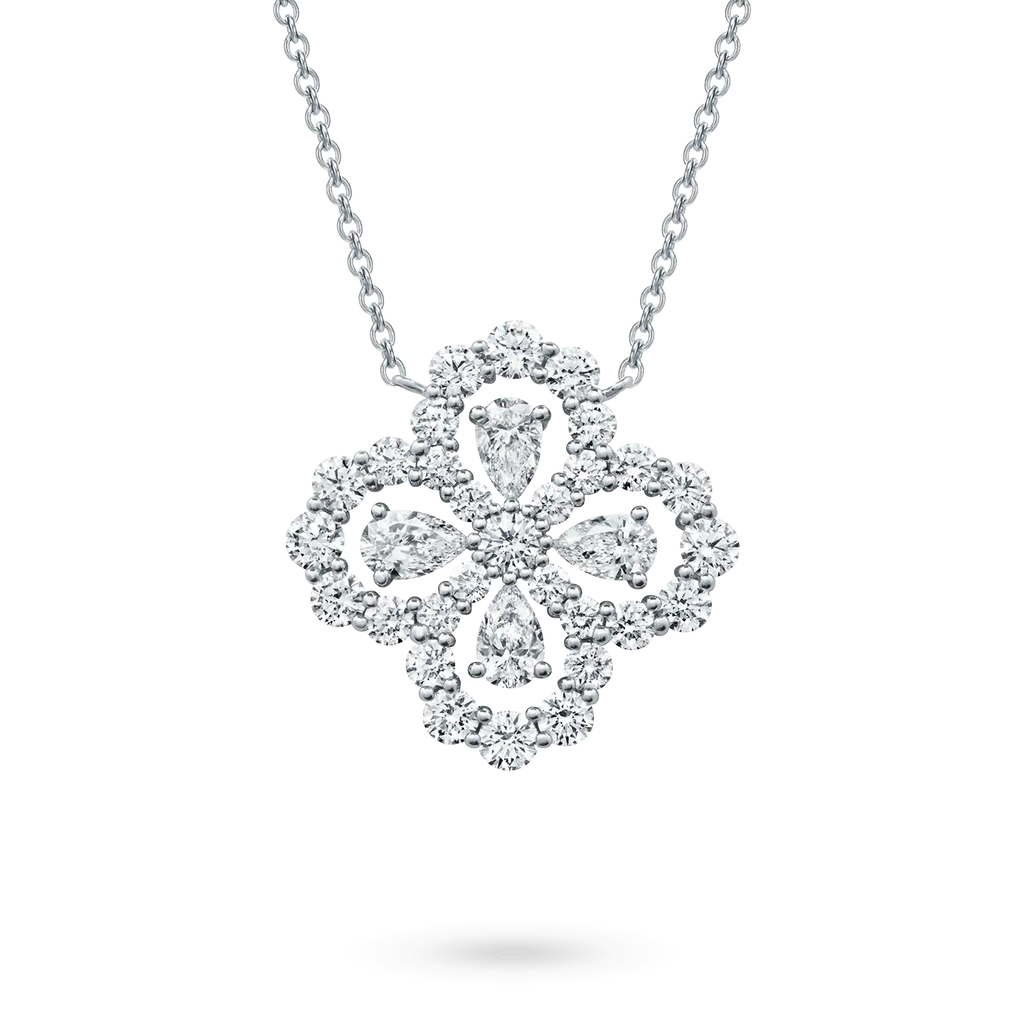 ¡®Loco¡¯LOOP NECKLACE FULL MOTIF DIAMOND 16MM MULTIPLE COLORS