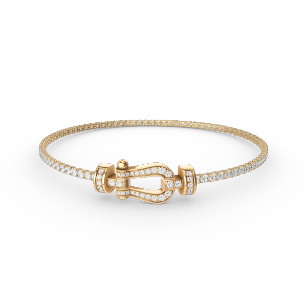 ¡®Loco¡¯FORCE  HORSESHOE  DIAMOND TENNIS BRACELET