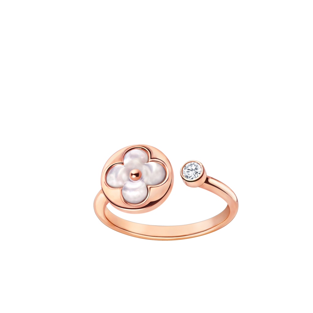¡®Loco¡¯SUN 1 DIAMOND PINK MOP RING