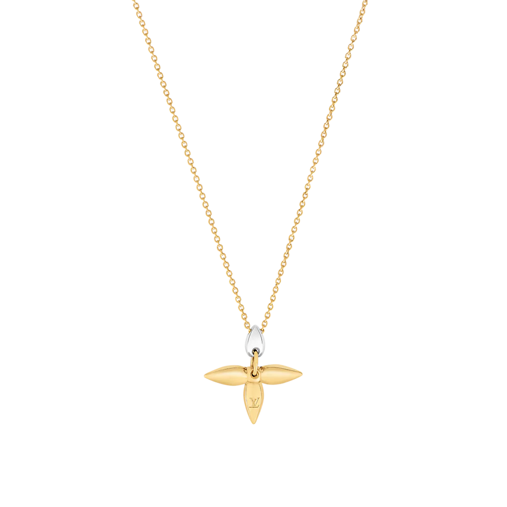 ¡®Loco¡¯LOUISETTE PEDANT GOLD NECKLACE
