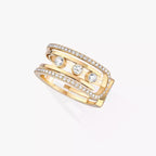 [Loco]Move 10th Diamond Ring in Gold