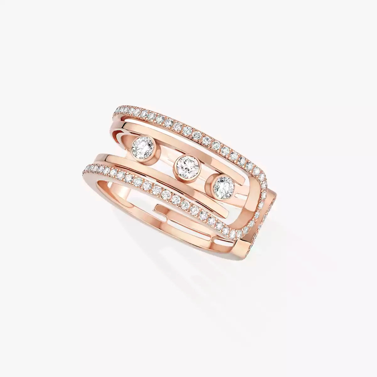 [Loco]Move 10th Diamond Ring in Gold